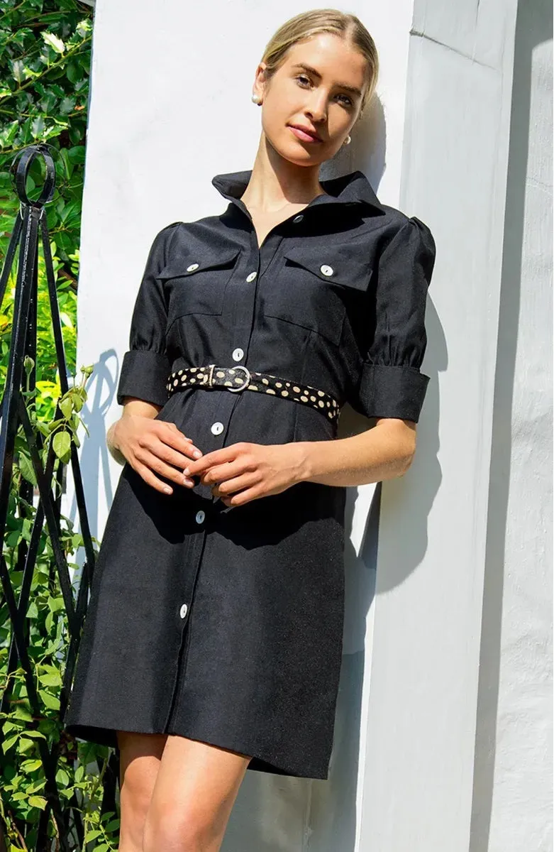 1 or 2 Inch Belted Bliss - Dalmation high street