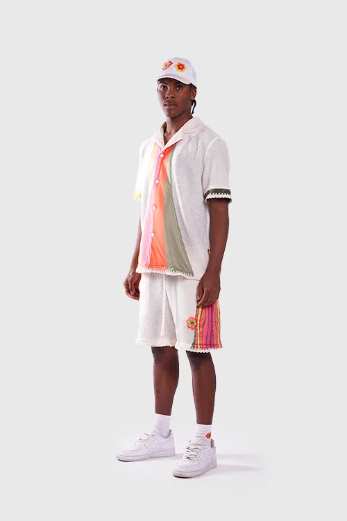 7eventies Crochet Knit Shirt confidence boost