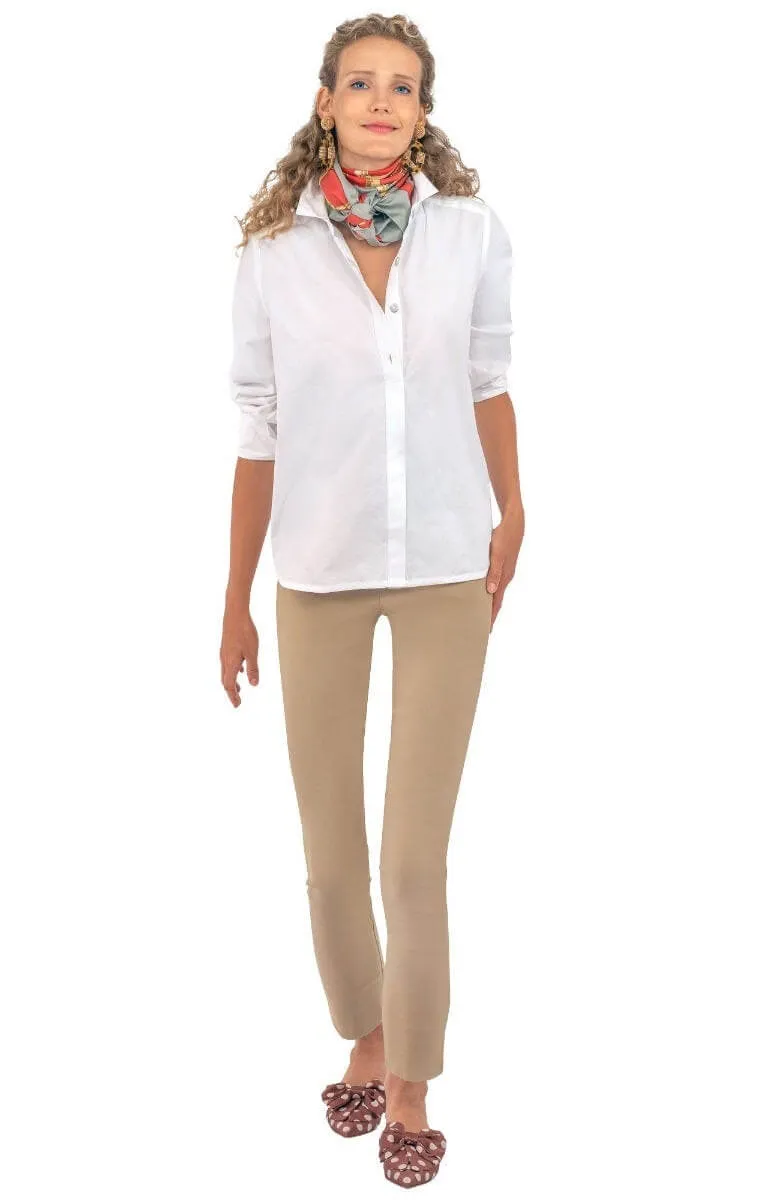 9-5 Cotton Poplin Shirt running breathable