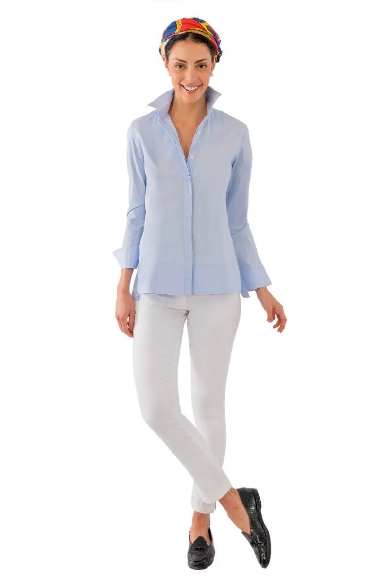 9-5 Cotton Poplin Shirt running breathable