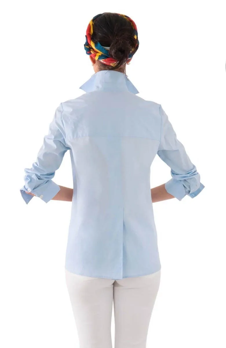 9-5 Cotton Poplin Shirt running breathable