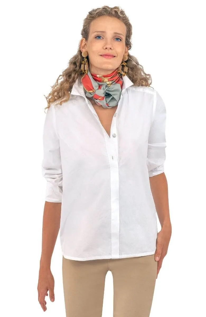 9-5 Cotton Poplin Shirt running breathable