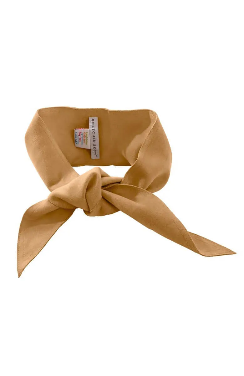 Adjustable Suede Tie Belt move ease