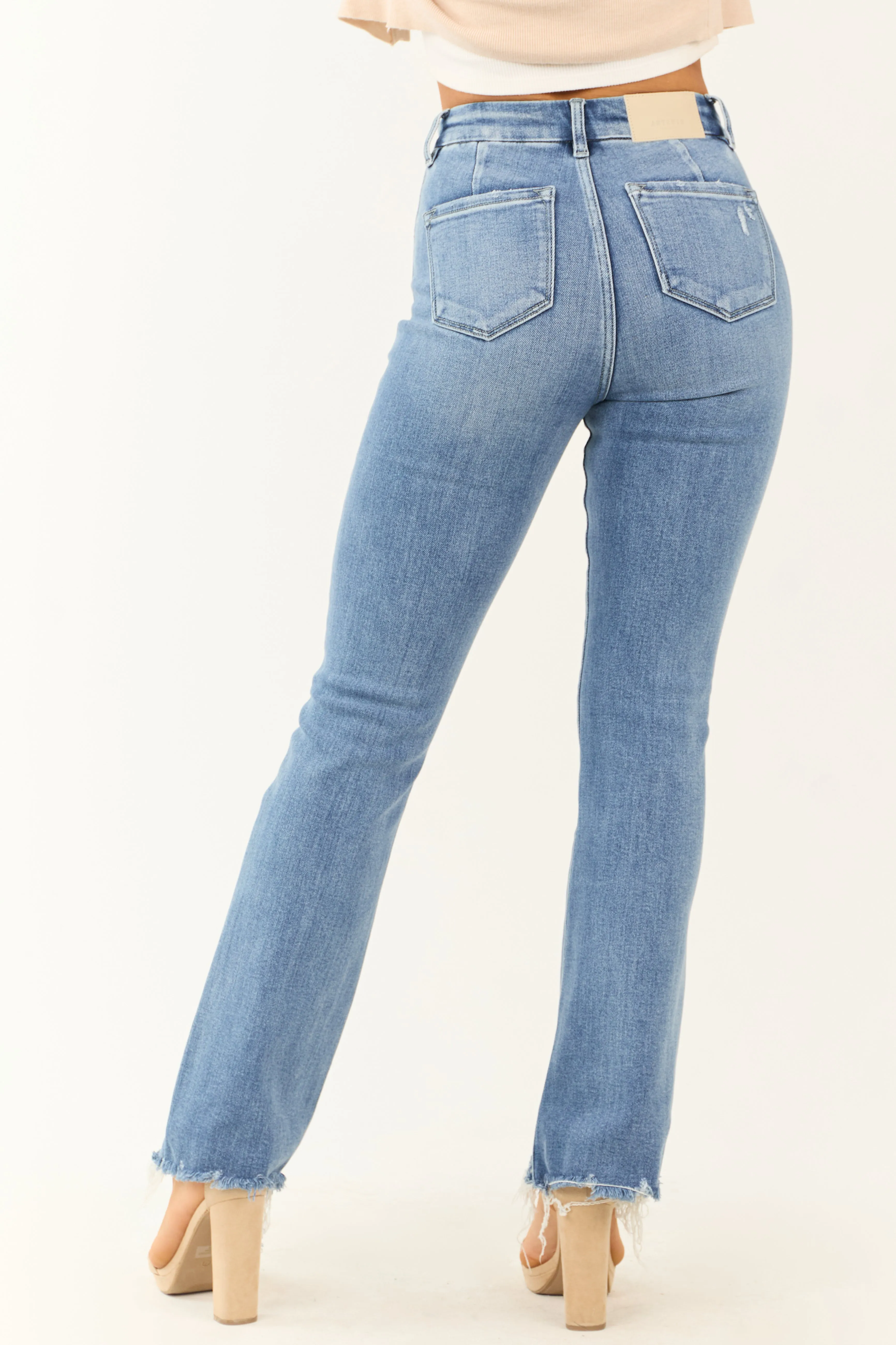 Artemis Medium Wash High Rise Tummy Control Jeans urban cool