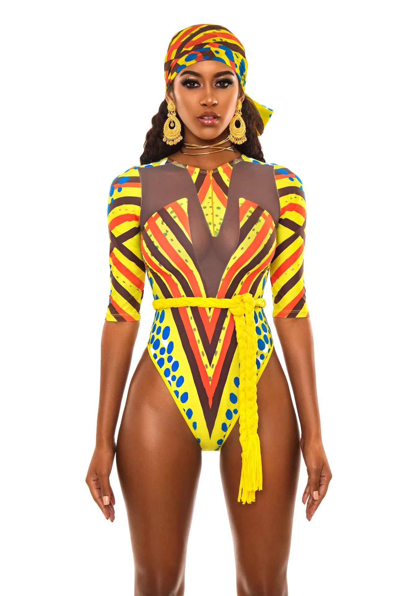 Asya Swimsuit tropical escape