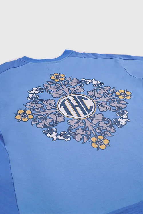 Baroque Flower Oversized Tee minimalist style
