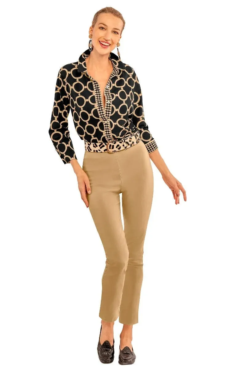 Boyfriend Shirt- Dip & Dot vintage classic