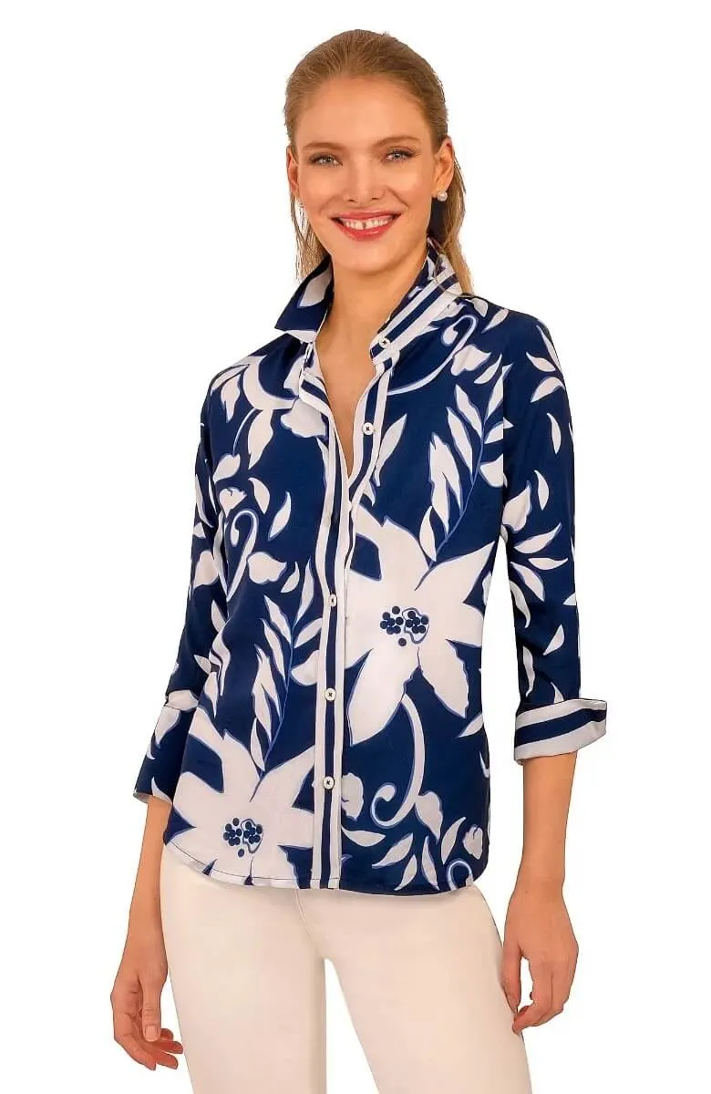 Boyfriend Shirt - Full Bloom mom comfortable
