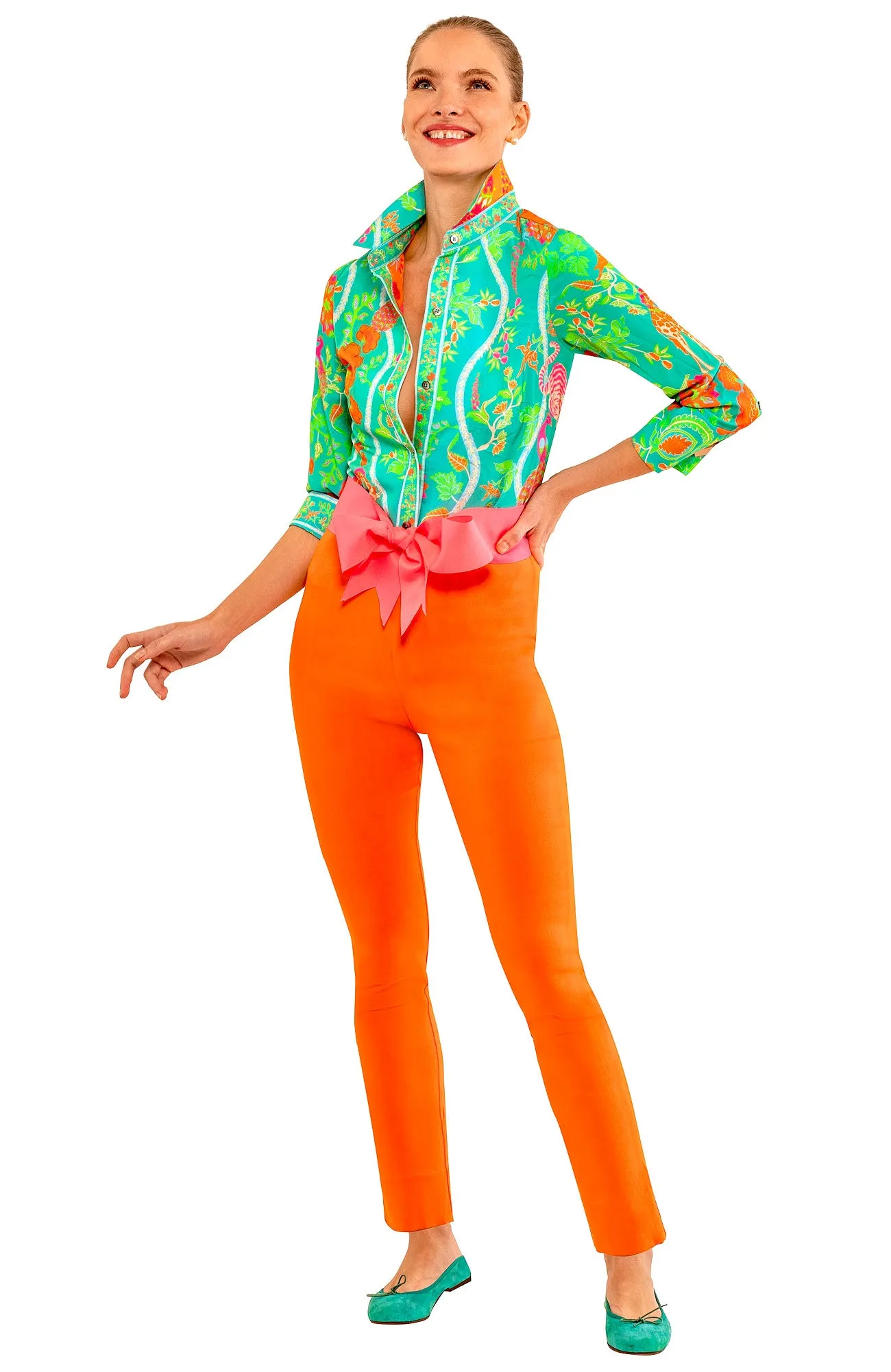 Boyfriend Shirt - Jungle Symphony party glam