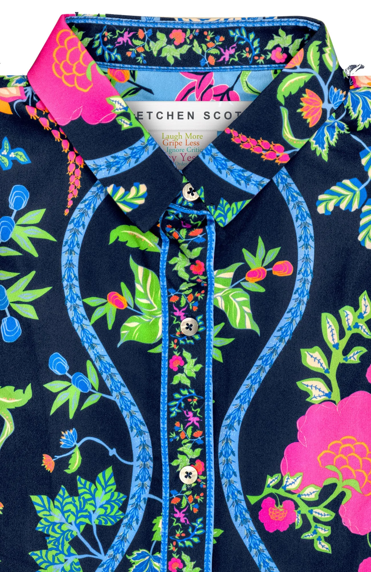 Boyfriend Shirt - Jungle Symphony party glam