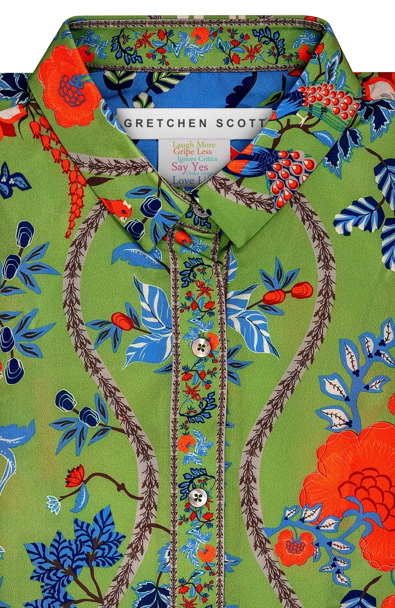 Boyfriend Shirt - Jungle Symphony party glam