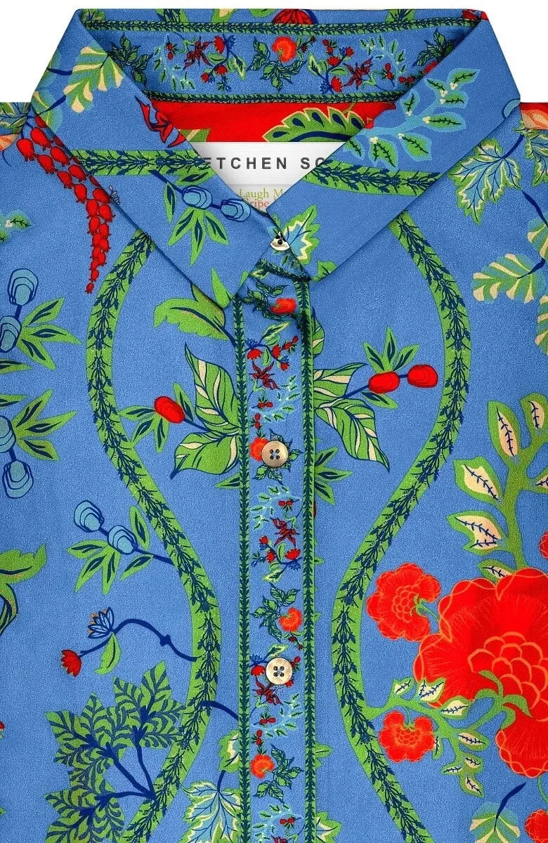 Boyfriend Shirt - Jungle Symphony party glam