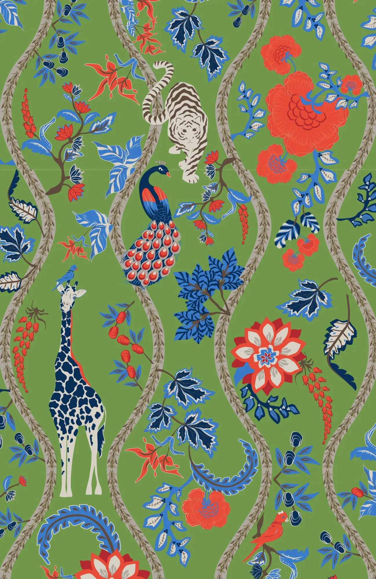 Boyfriend Shirt - Jungle Symphony party glam