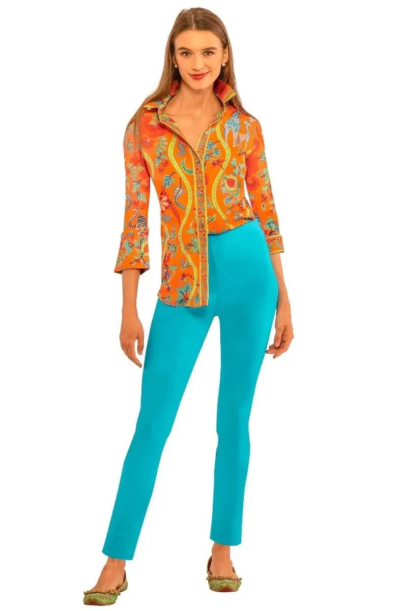 Boyfriend Shirt - Jungle Symphony party glam