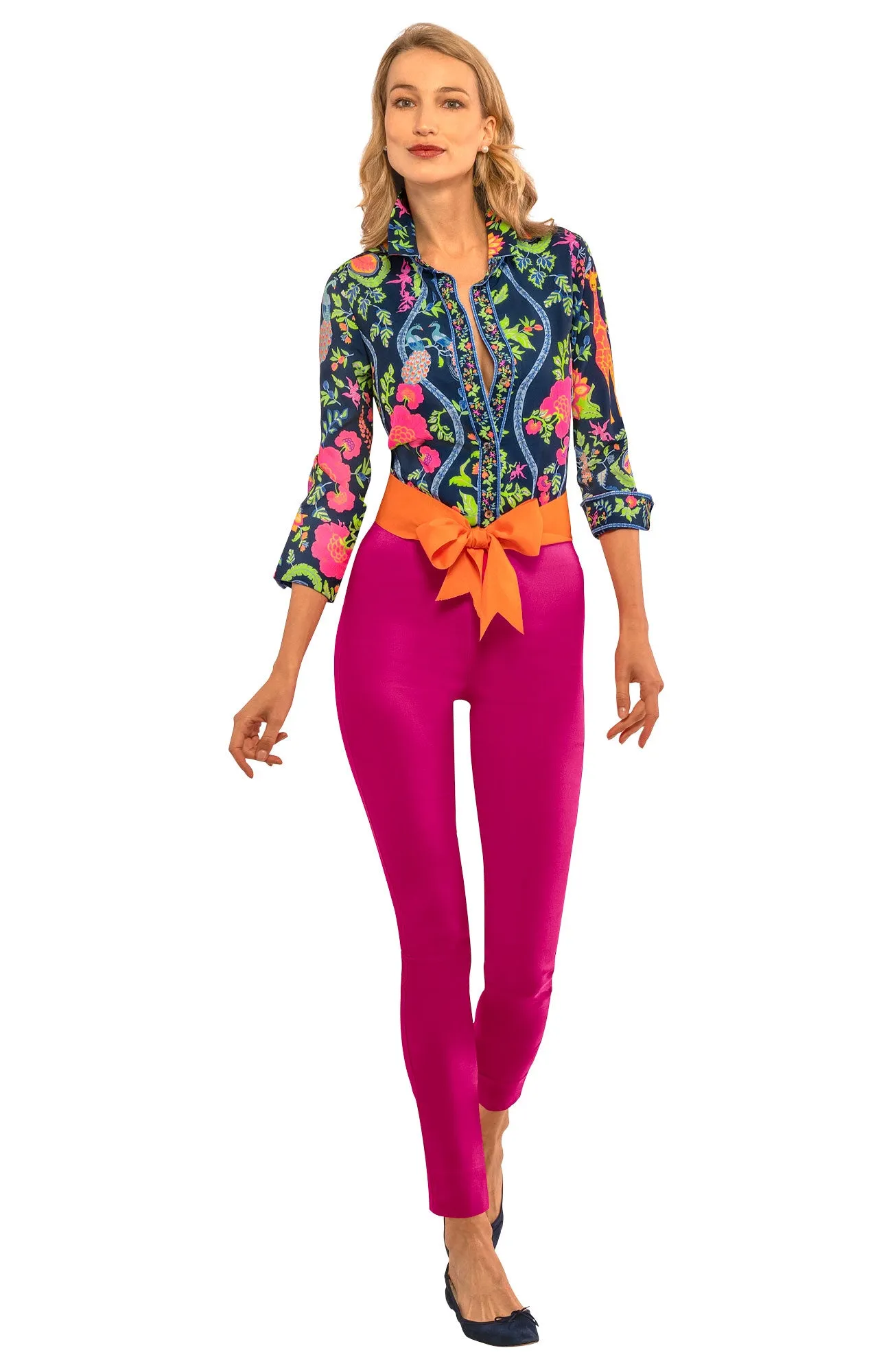 Boyfriend Shirt - Jungle Symphony party glam