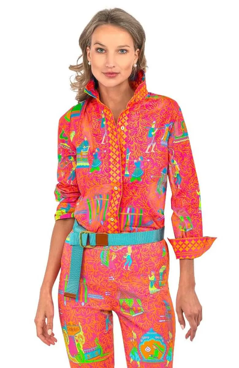 Boyfriend Shirt - Palanquin Party cool unisex