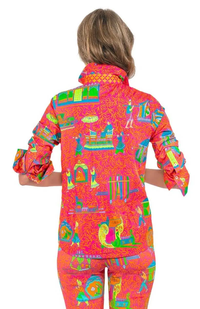 Boyfriend Shirt - Palanquin Party cool unisex