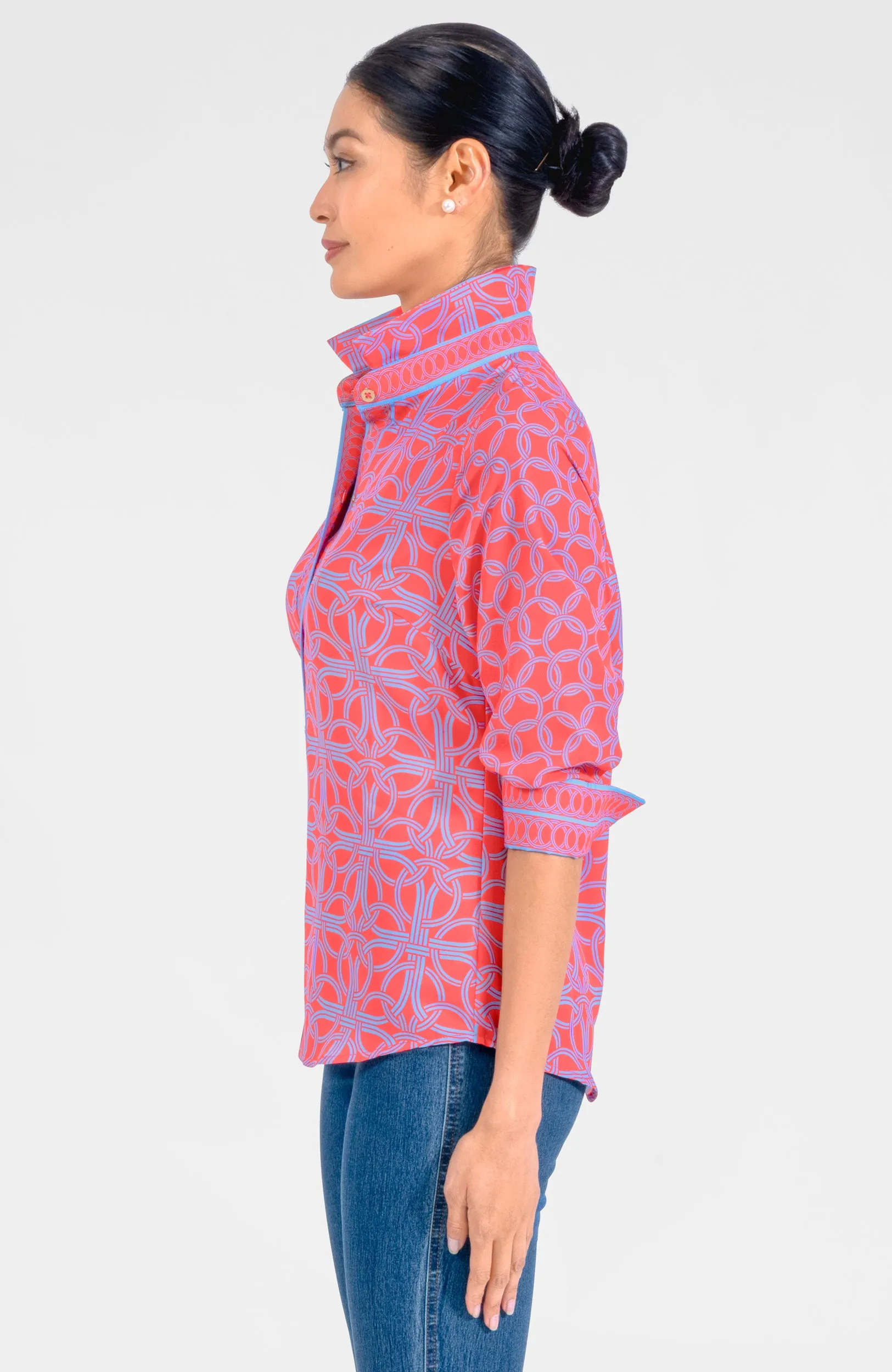 Boyfriend Shirt - Ring Toss foldable portable