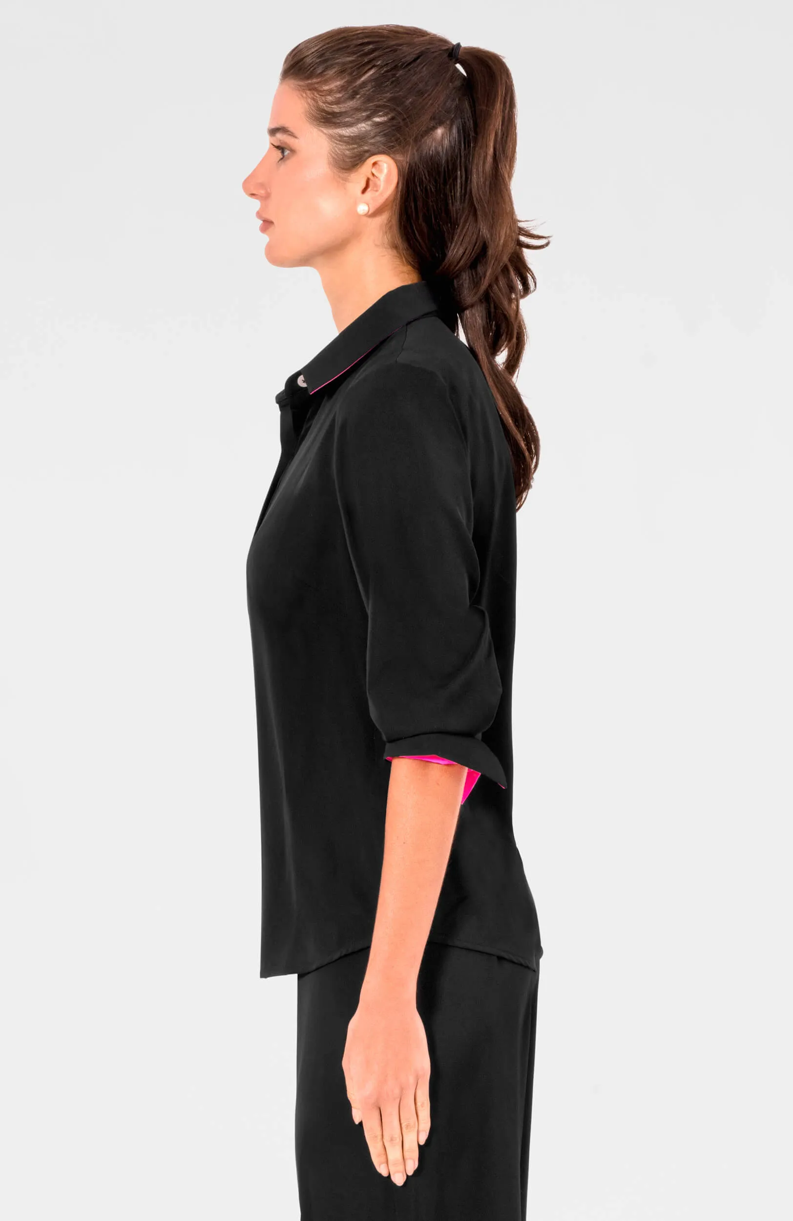 Boyfriend Shirt - Silky Heaven stress-free comfort