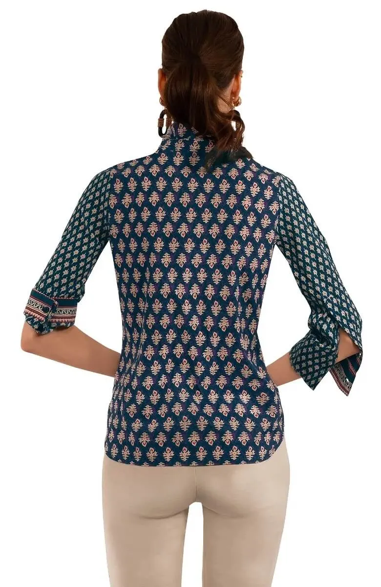 Boyfriend Shirt - Wonderful Wisteria throwback feels