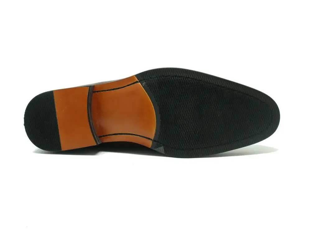 Buckle Leather Strap Boots comfy move