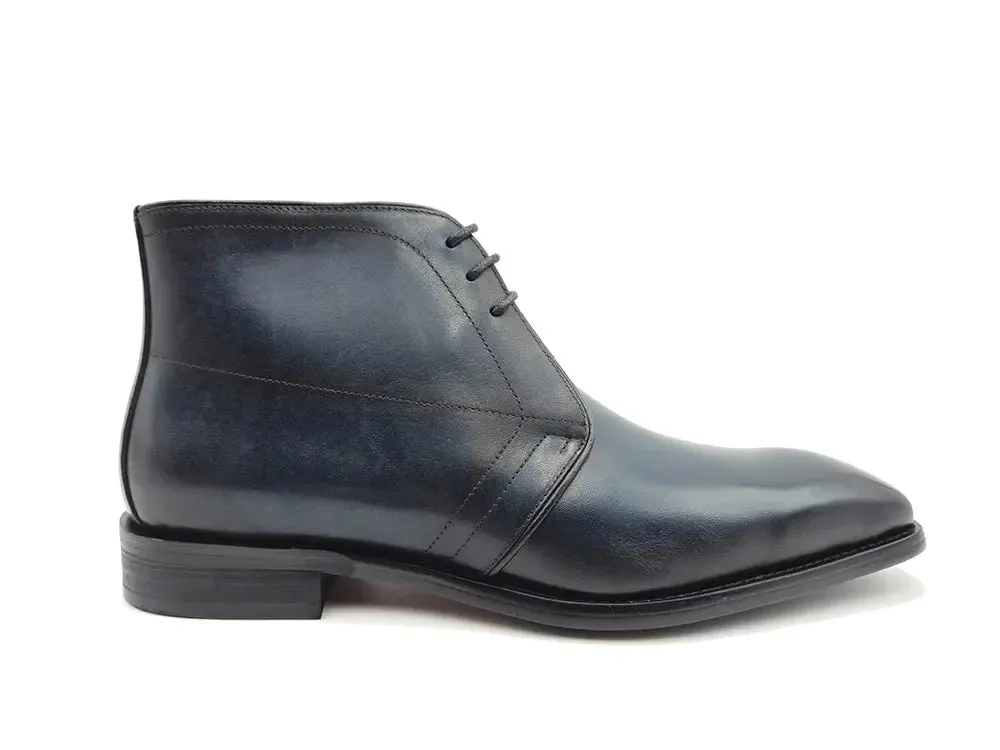 Burnished Calfskin Chukka Boot luxe touch