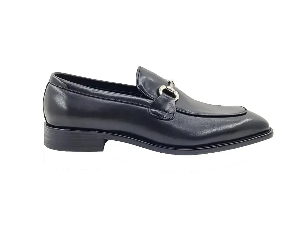 Burnished Calfskin Horsebit Loafer outfit flow