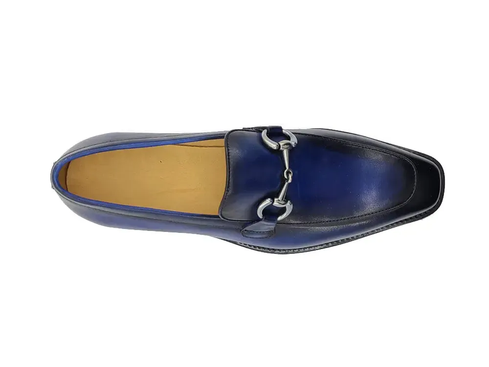 Burnished Calfskin Horsebit Loafer outfit flow