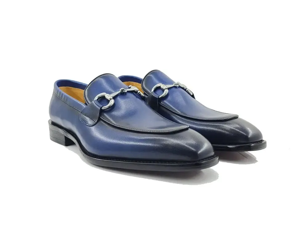 Burnished Calfskin Horsebit Loafer outfit flow