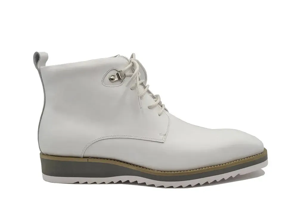 Burnished Calfskin Lace-Up Boot urban gear