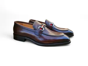 Black,Brown,Cognac,Color Combo,Loafer,Navy,Slip-on