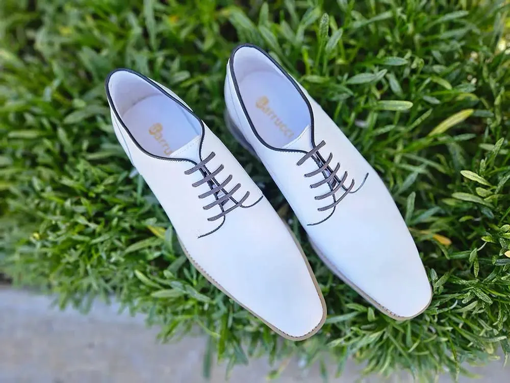 Burnished Lace-up Leather Derby elite taste