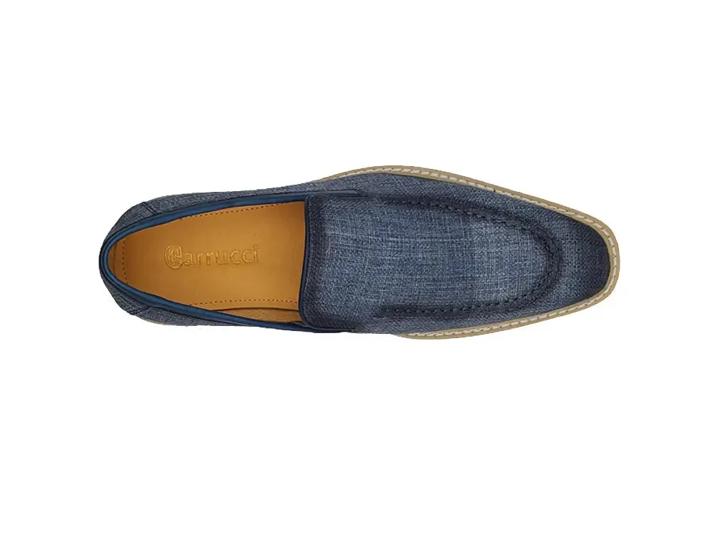 Burnished Linen Loafer modern edge