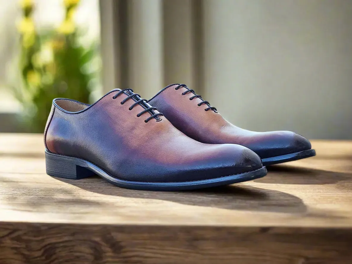 Burnished Two Tone Wholecut Oxford crafted soul