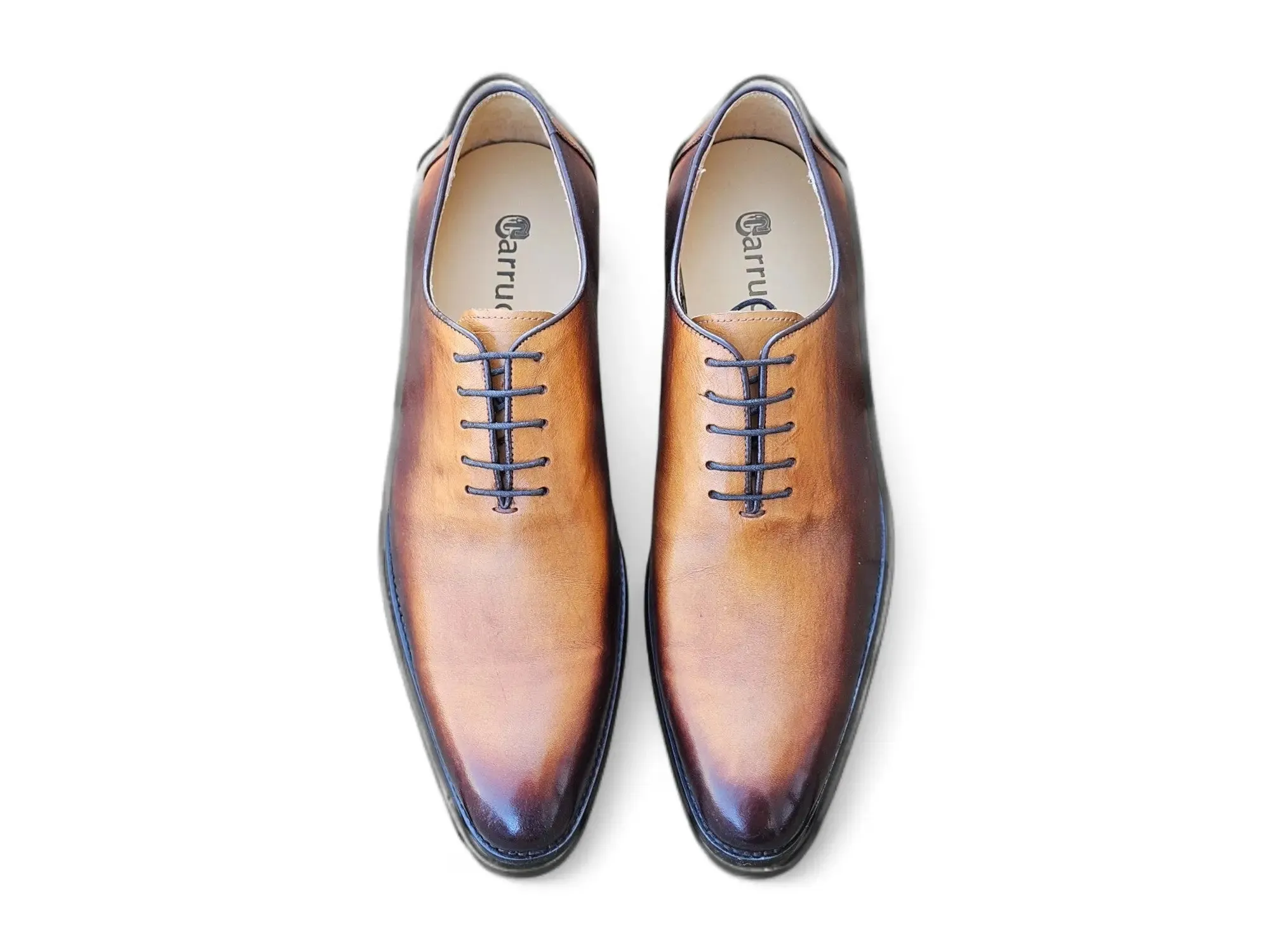 Burnished Two Tone Wholecut Oxford crafted soul