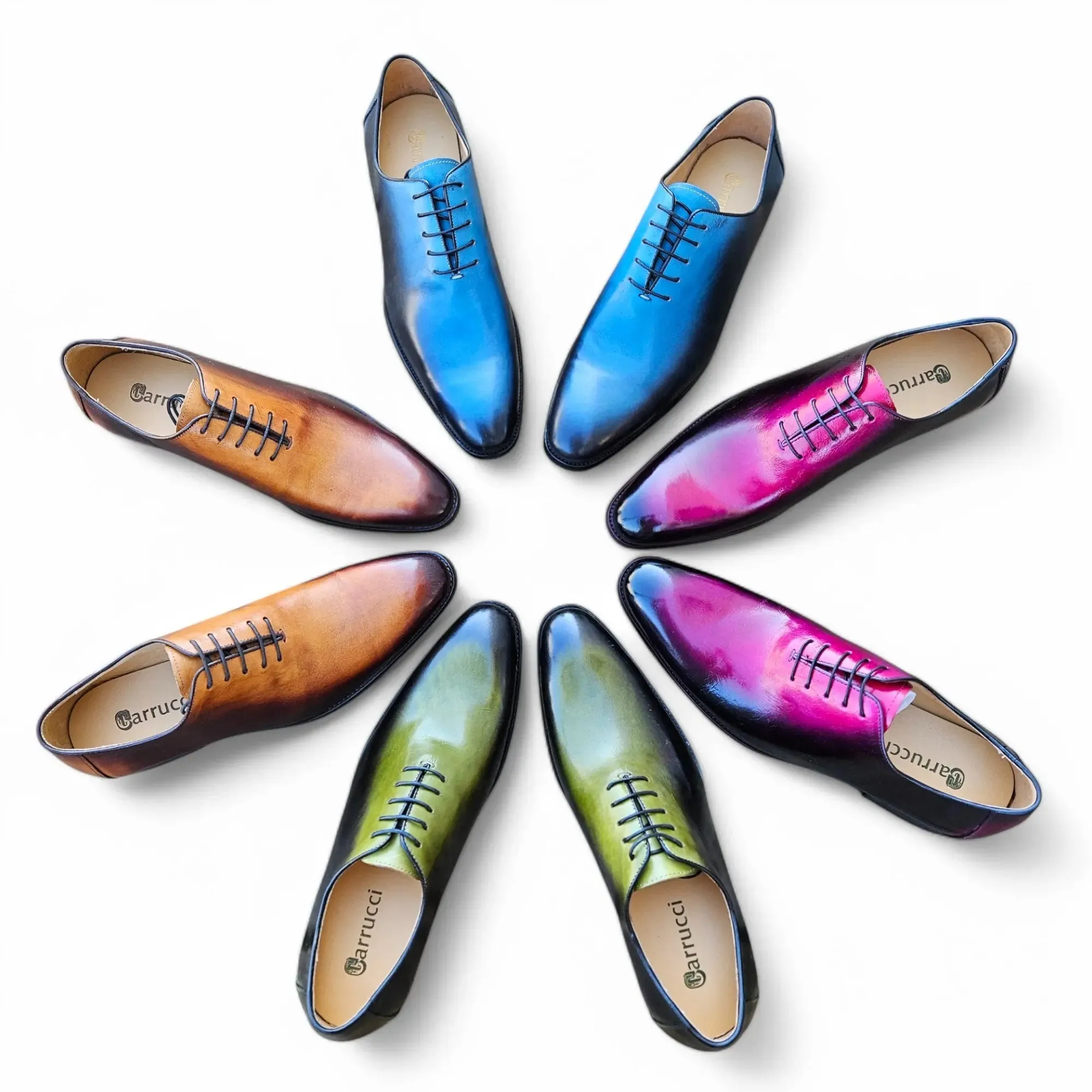 Burnished Two Tone Wholecut Oxford crafted soul