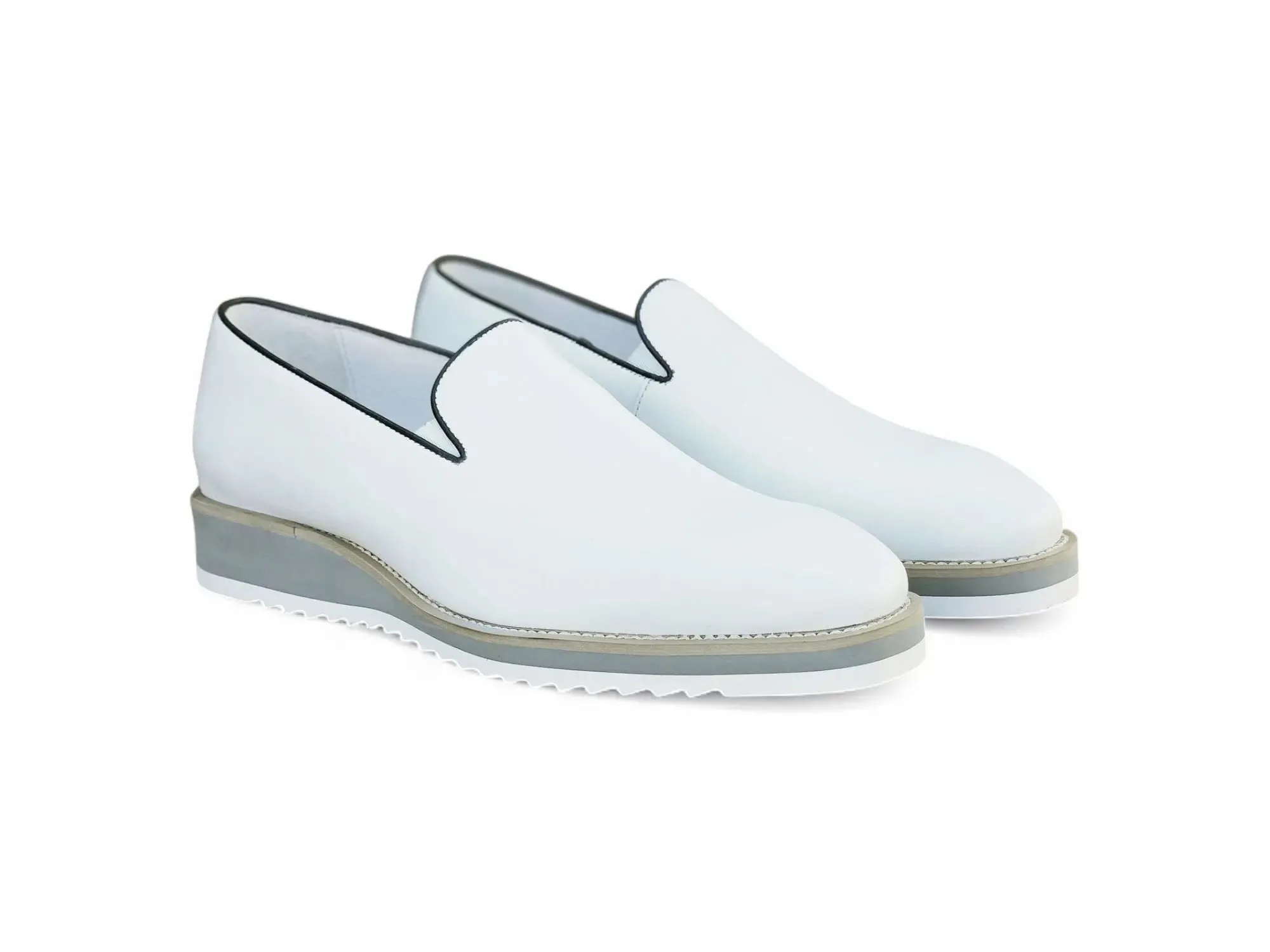 Burnished Wholecut Loafer Lightweight Sole business casual