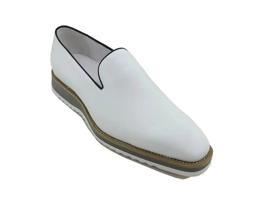 Burnished Wholecut Loafer Lightweight Sole business casual