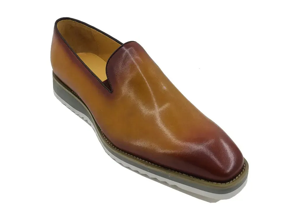 Burnished Wholecut Loafer Lightweight Sole business casual