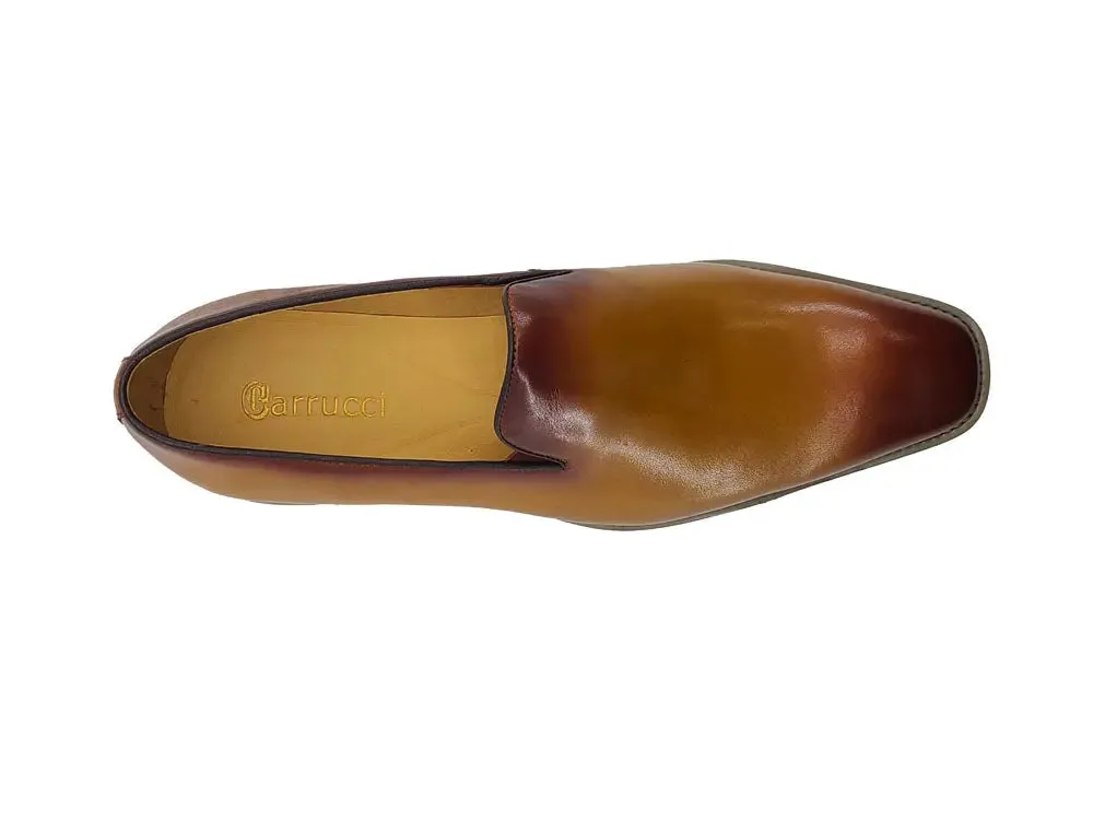 Burnished Wholecut Loafer Lightweight Sole business casual