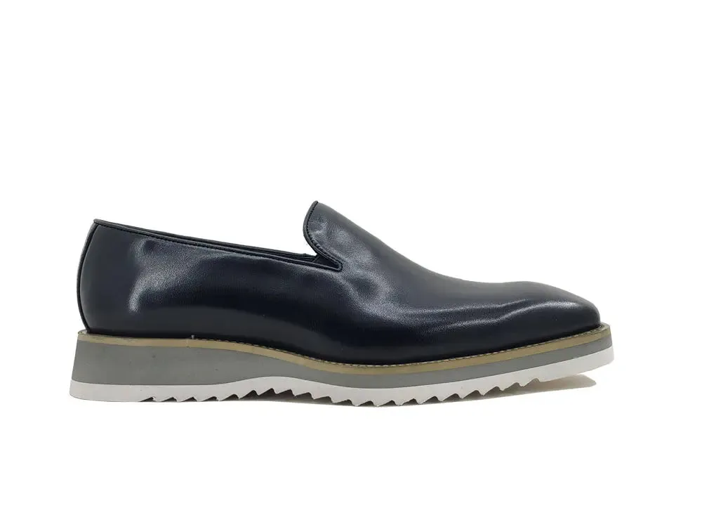 Burnished Wholecut Loafer Lightweight Sole business casual