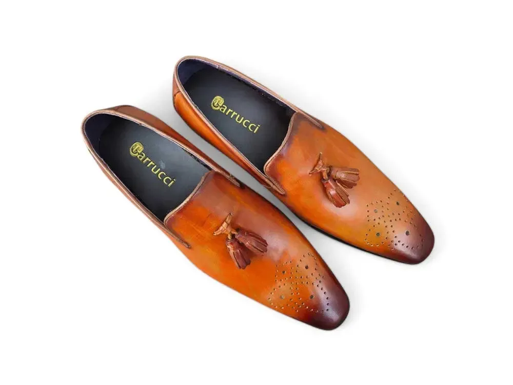 Burnished Wholecut Tassel Loafer neat vibe