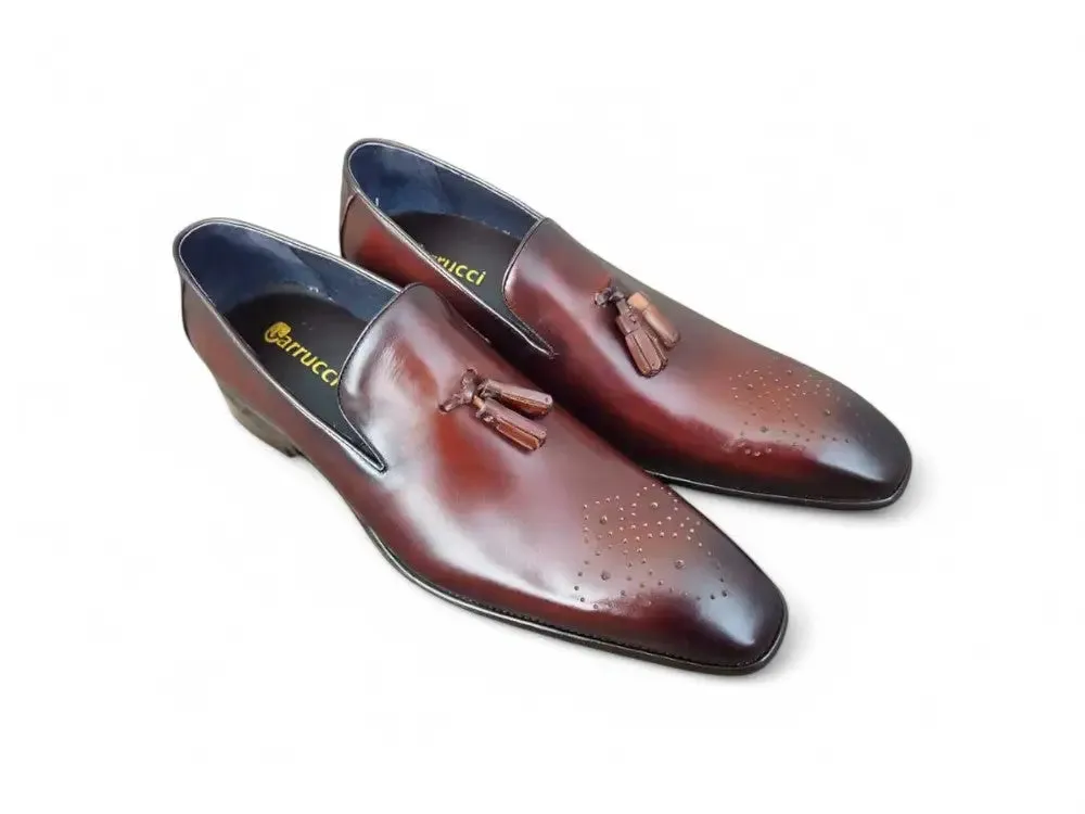 Burnished Wholecut Tassel Loafer neat vibe