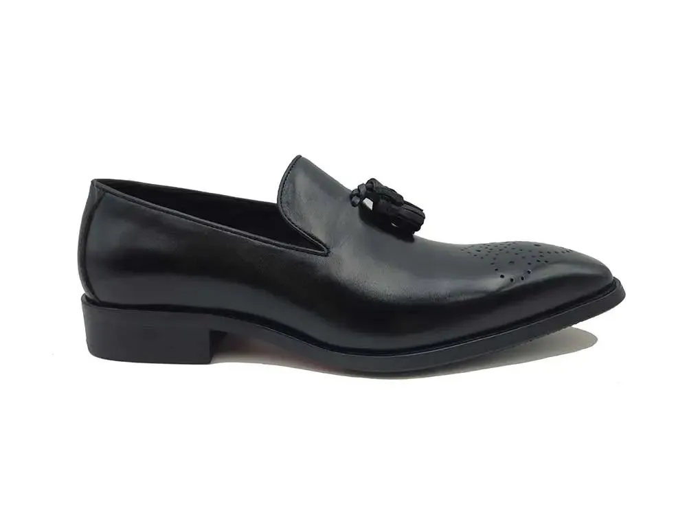 Burnished Wholecut Tassel Loafer neat vibe