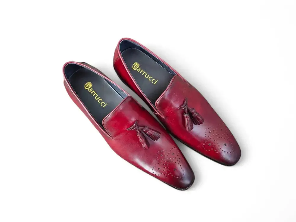 Burnished Wholecut Tassel Loafer neat vibe