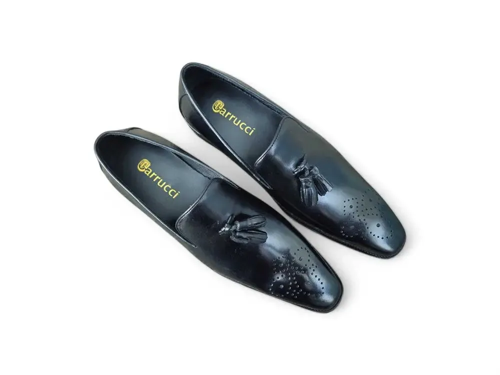 Burnished Wholecut Tassel Loafer neat vibe