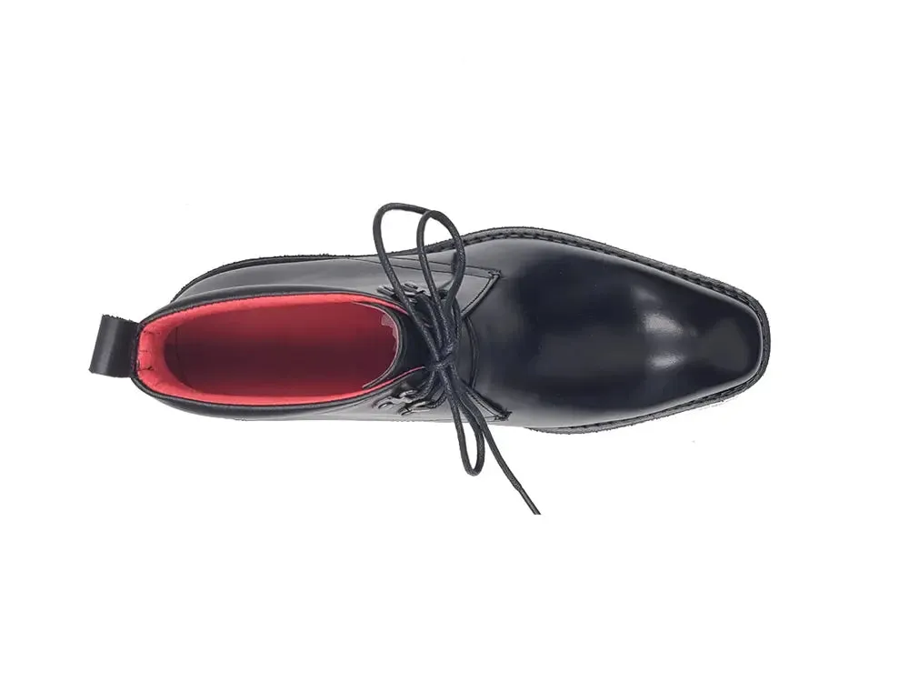 Calfskin Chukka Boot with Lug Sole city hike