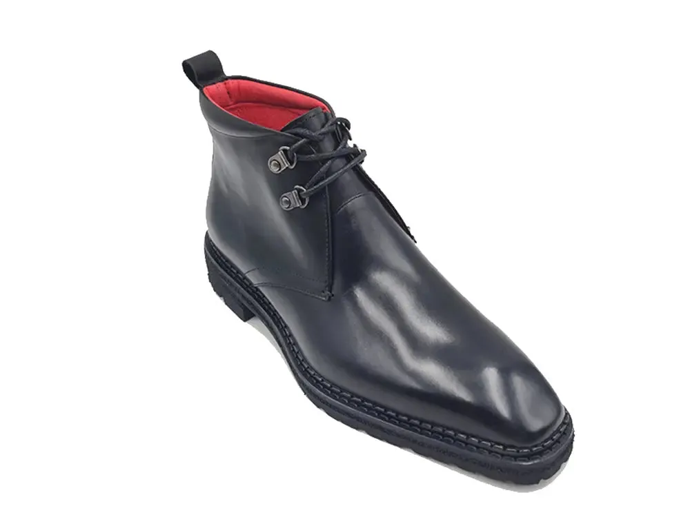 Calfskin Chukka Boot with Lug Sole city hike