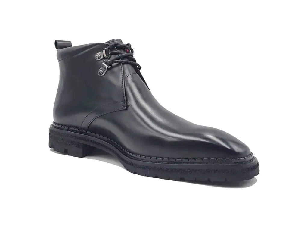 Calfskin Chukka Boot with Lug Sole city hike
