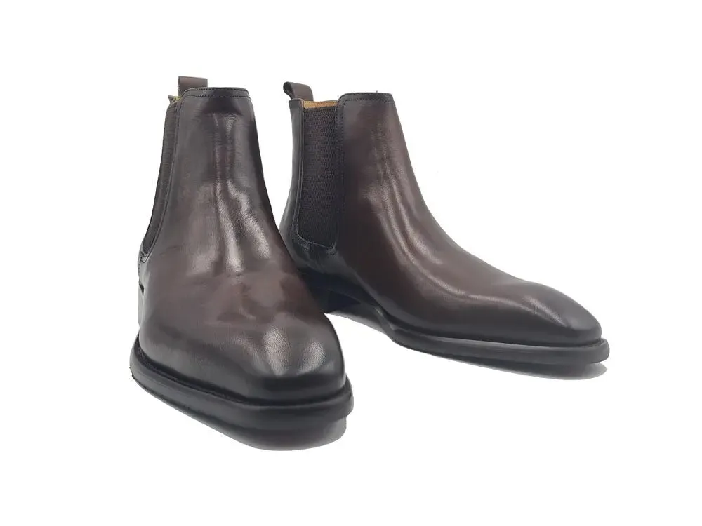 Calfskin Leather Chelsea Boot harsh trail